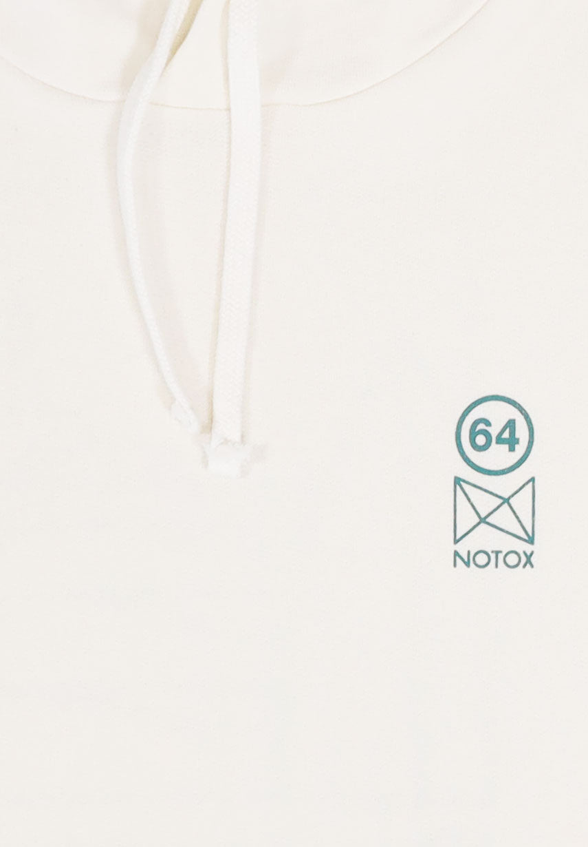 Sweat à capuche 64 x NOTOX - devant logos