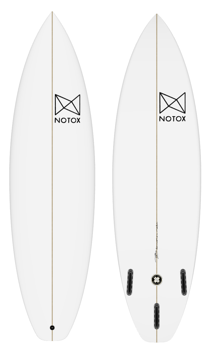 Planche de surf performance Notox écologique en eps recyclé modèle Txile
