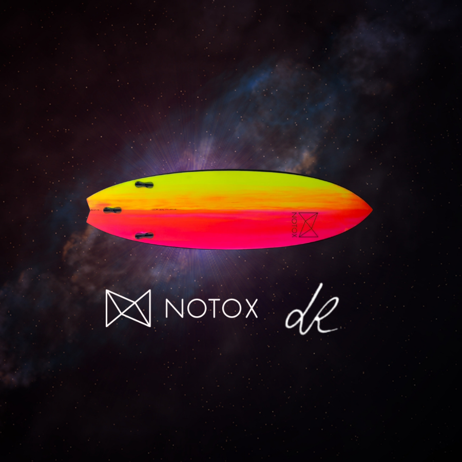 Limited edition: NOTOX x Luc Rolland surfboards