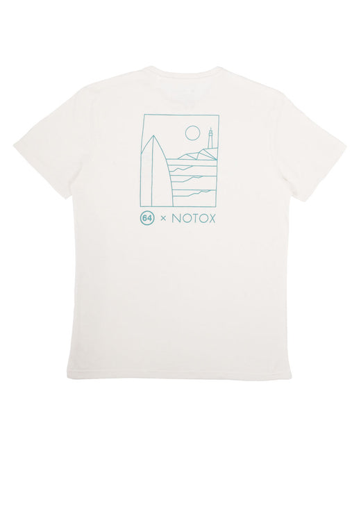 T-shirt 64 x NOTOX écru - derrière