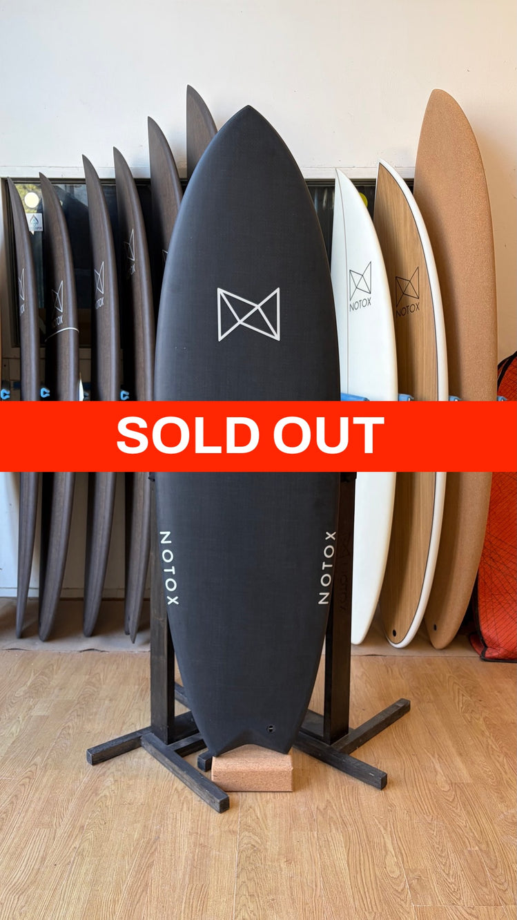 QUADFISH 5'7 BLACKONE STOCK