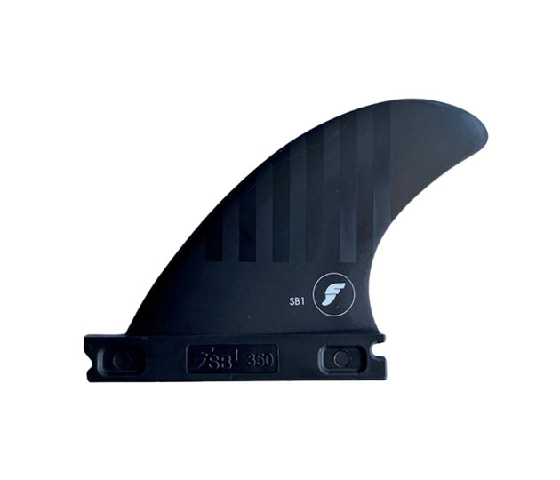 FUTURES side fins for longboard - SB1 side bites Alpha series Carbon Black