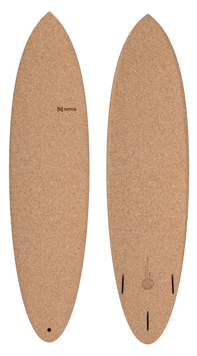Planche de surf évolutive Notox écologique en liège korko modèle easyride
