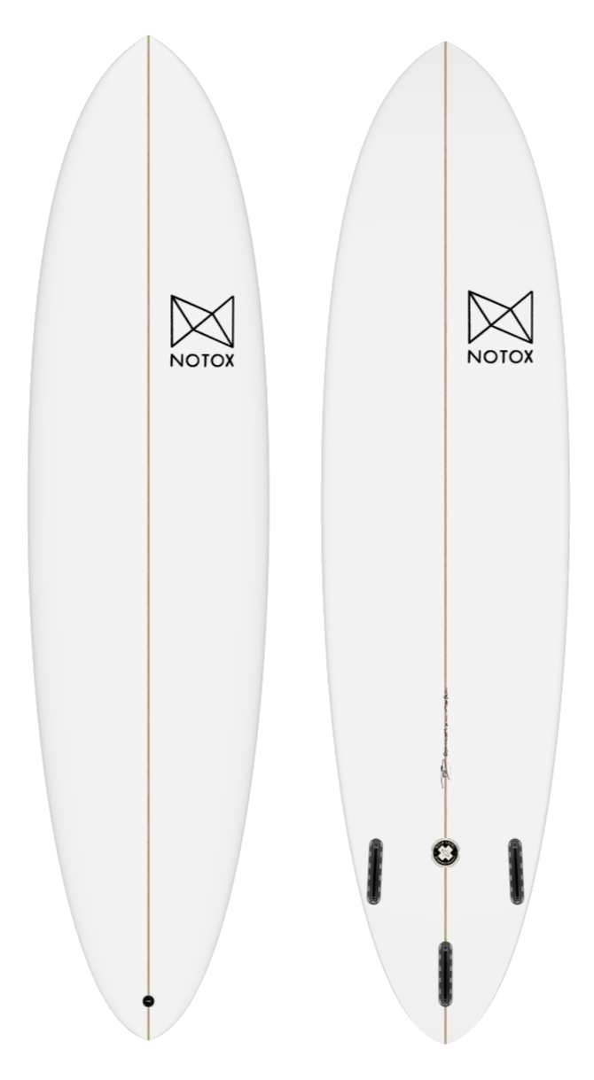Ecological Notox scalable surfboard in recycled eps model jungle j