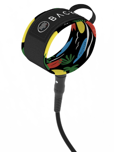 Colorful and eco-responsible surf leash Backsurf and Notox