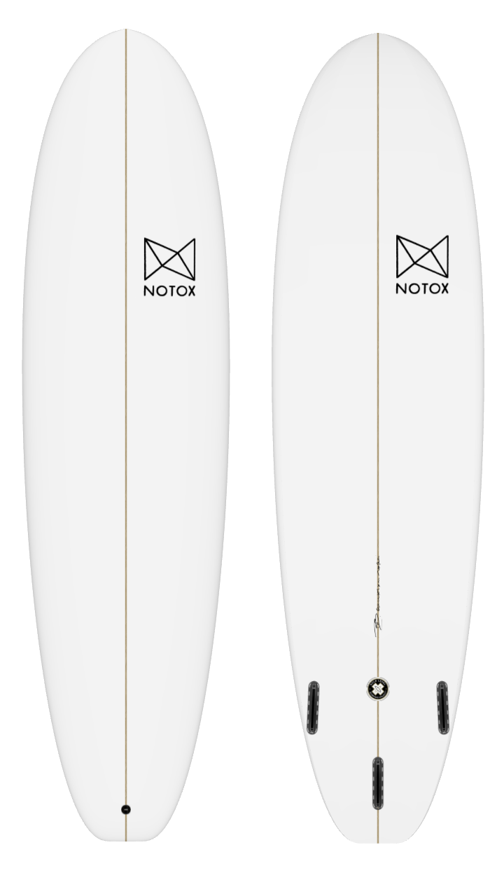 Ecological Notox scalable surfboard in recycled eps muffin model