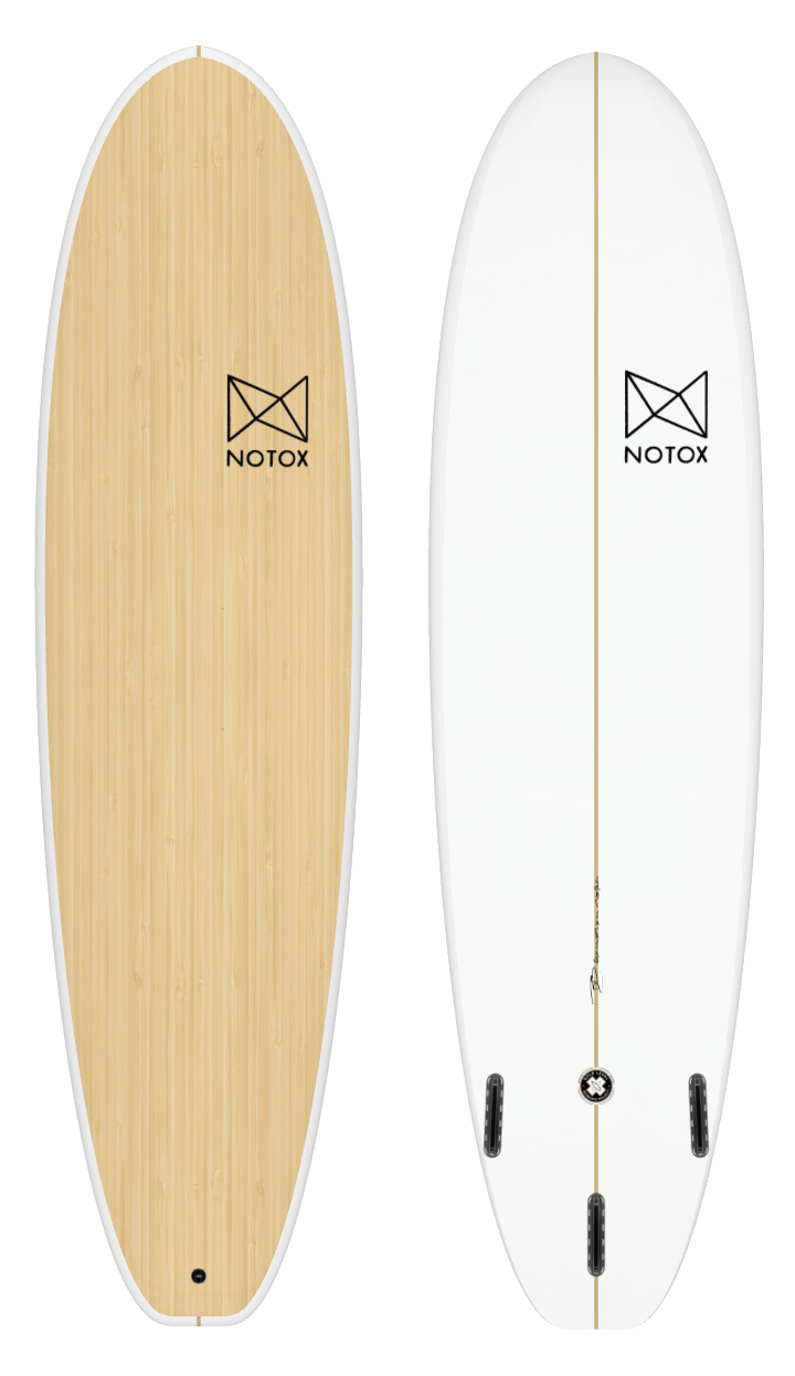 Eco-friendly Notox eco-friendly bamboo greenflex muffin model surfboard