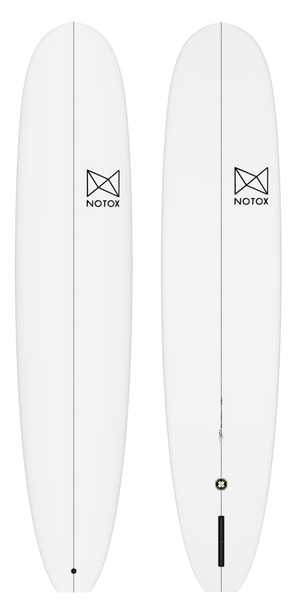 Planche de surf longboard Notox écologique en eps recyclé modèle neoclassic