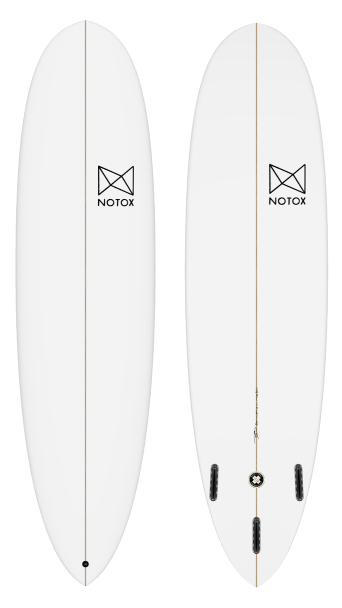 Ecological Notox scalable surfboard in recycled eps model pinegg