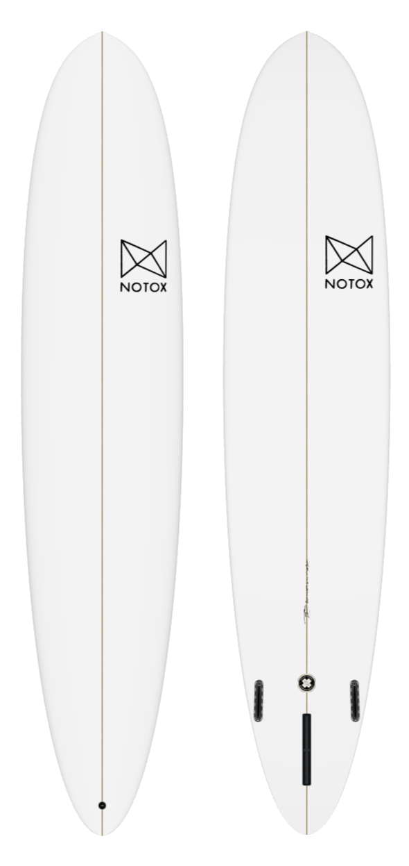 Planche de surf longboard grosses vagues Notox écologique en eps recyclé modèle speed