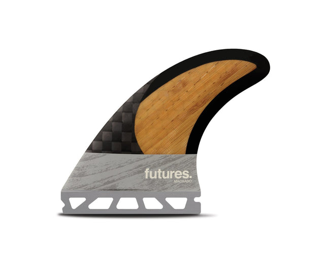 FUTURES Thruster Fins - VII Rob Machado Blackstix 3.0 Bamboo / Gray